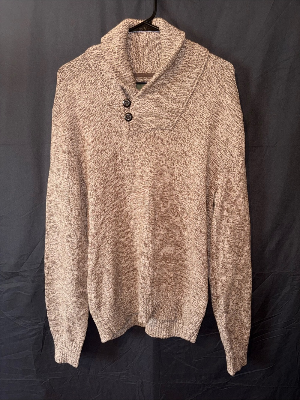 Eddie Bauer Marled Knit Pullover Sweater